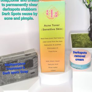 Dark spots, acne spots, pimple spots removal set.3n1