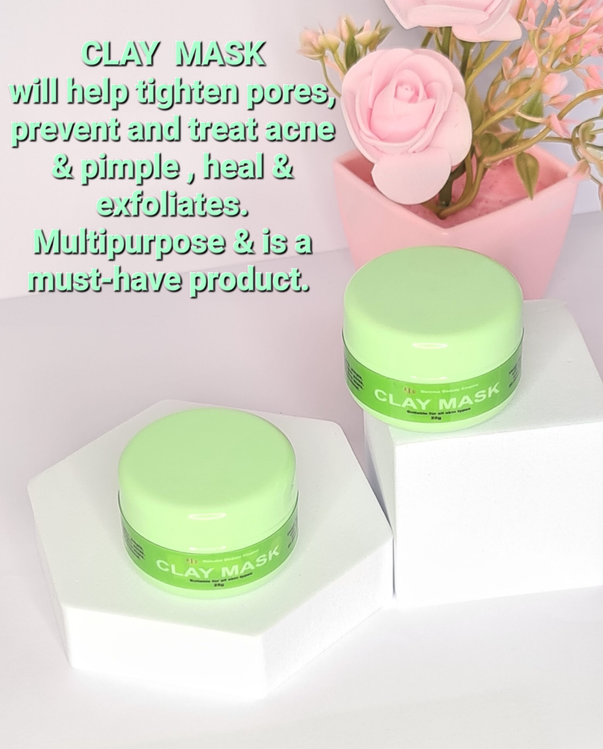 Badyaga Clay mask 25g