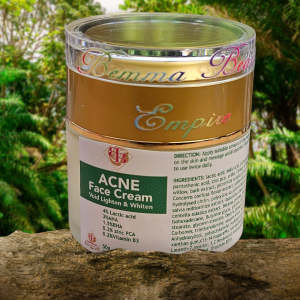 Acne Face cream suitable for All skin types.It doesn't lighten nor whitening.