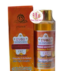 Evob XX Exclusive Maximal Concentration Whitening and Bleaching oil 350ml.New Product.