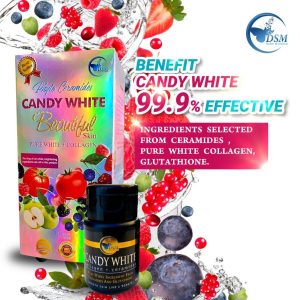 Candy white skin whitening supplement