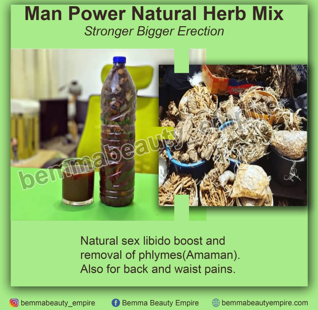 Man power natural herb mix.