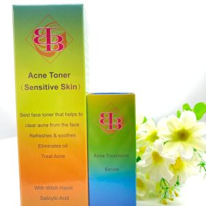 Acne and pimple Treatment duo set. Serum + Toner