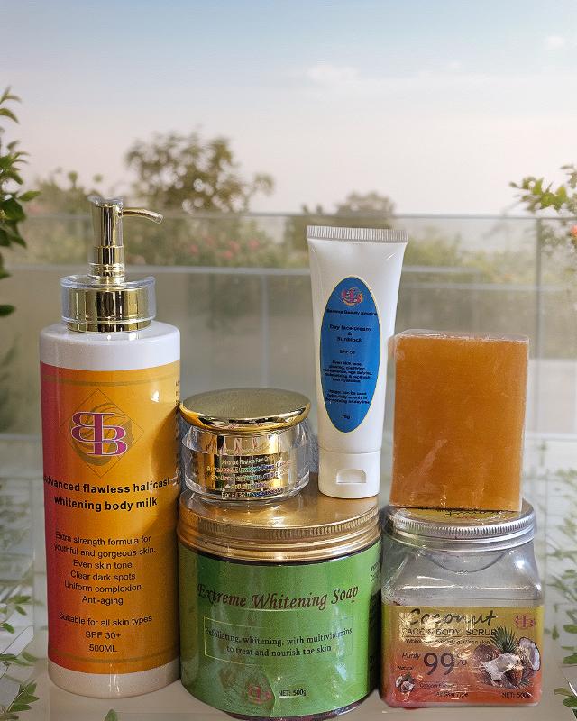 Advanced Flawless lighten Set for Caramel- light skin.