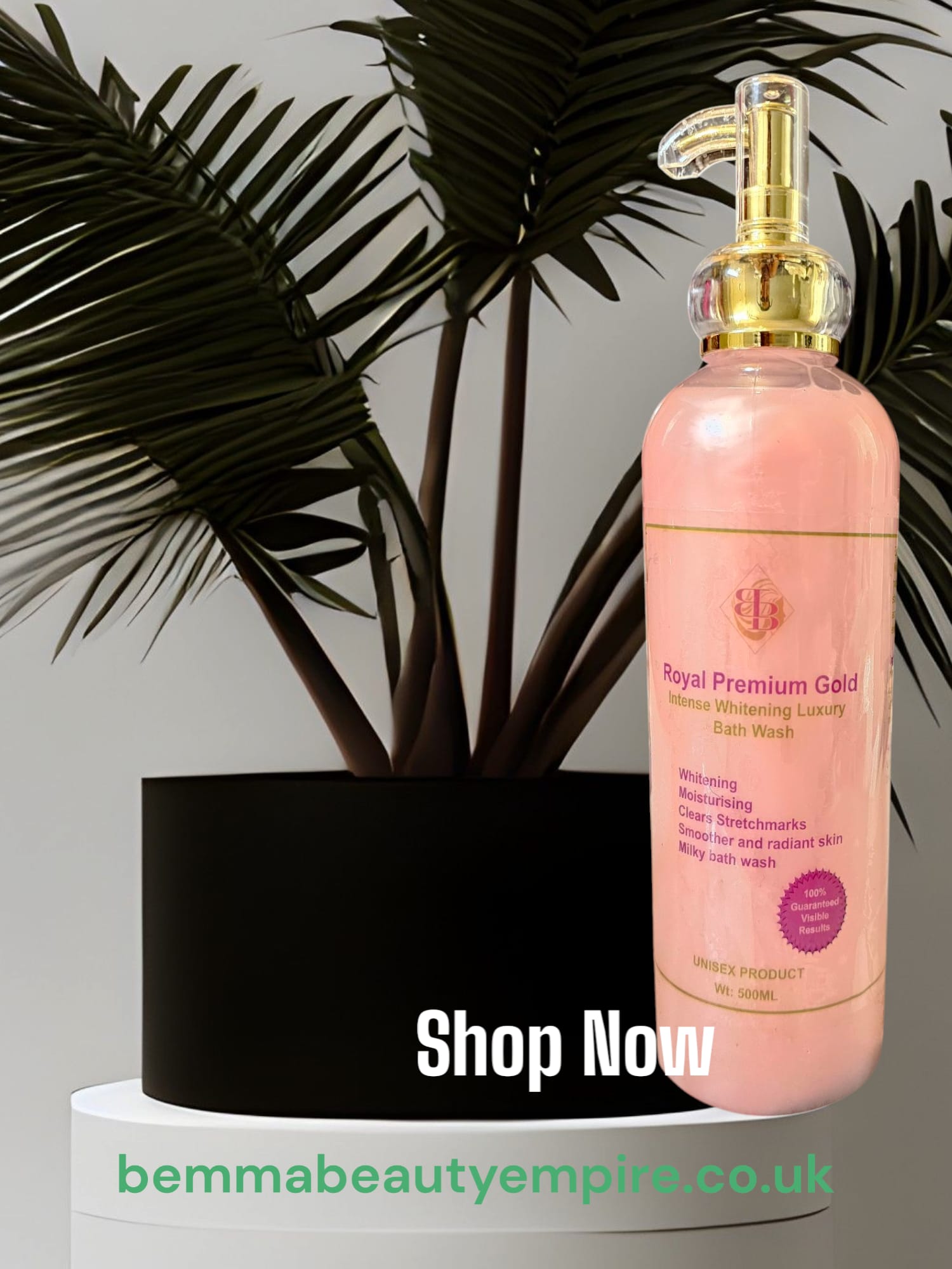 Royal Premium Gold luxury intense whitening bath wash