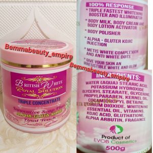 British White Royal Solution Innovative Plus triple concentrate soap 500g