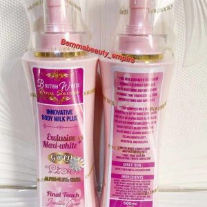 British White Royal Solution Innovative  Gold Body Milk 500ml
