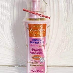 British White Royal Solution Innovative Carrot body milk 500ml
