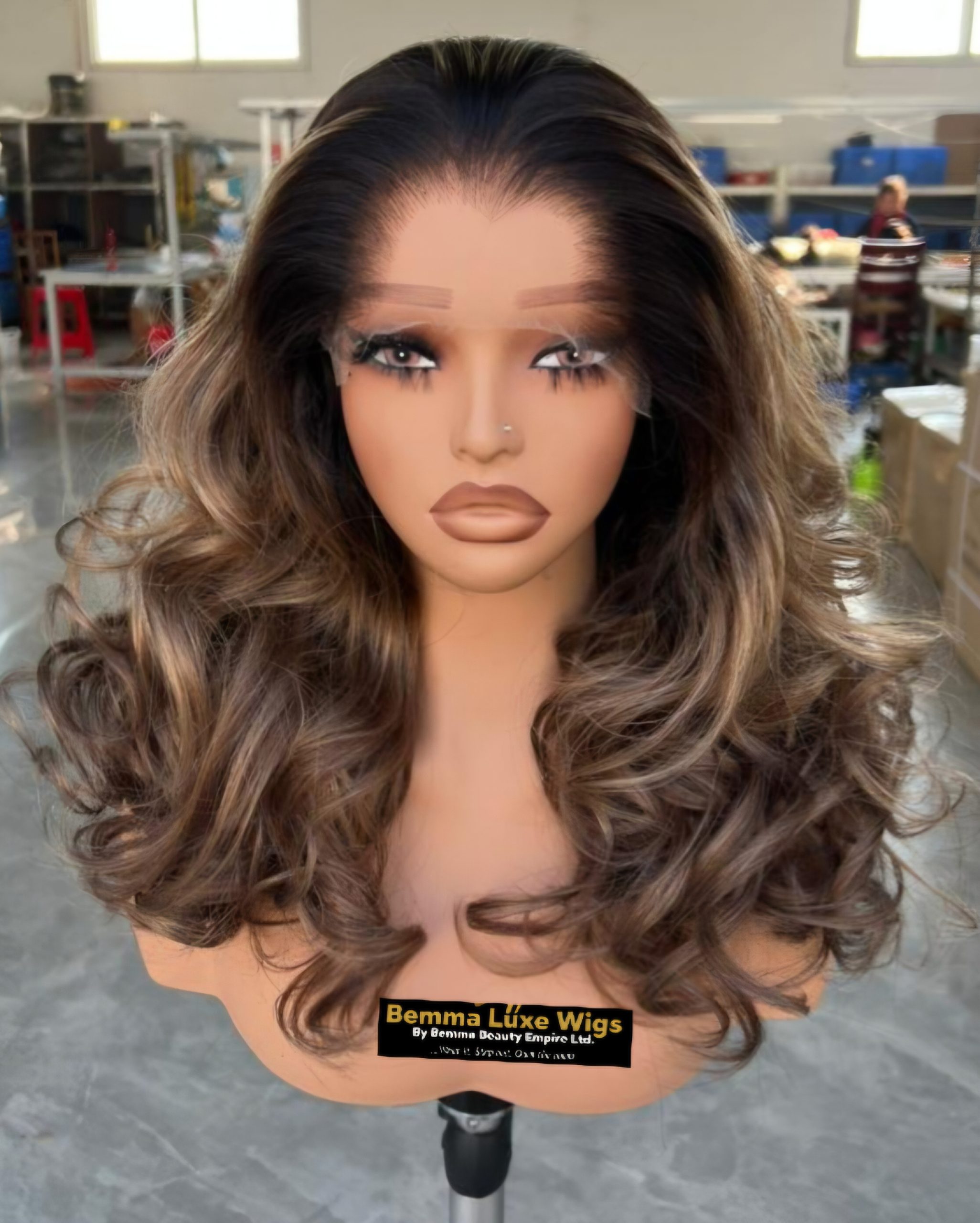 HD lace 9by6 Closure Raw virgin hair wig 250% density, 18inches. Glueless PRE-ORDER